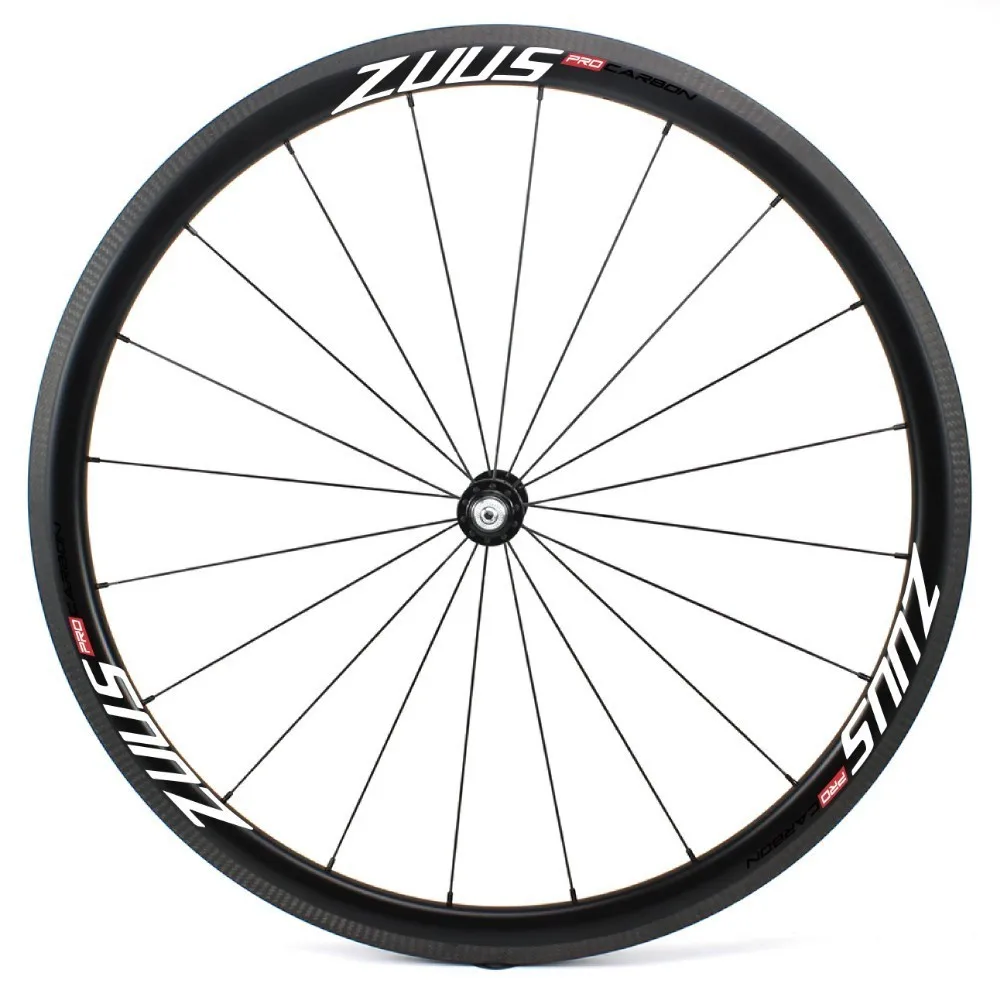 Колесо для дорожного велосипеда ZUUS Pro 700C из углеродного волокна 38/50/60/82 мм