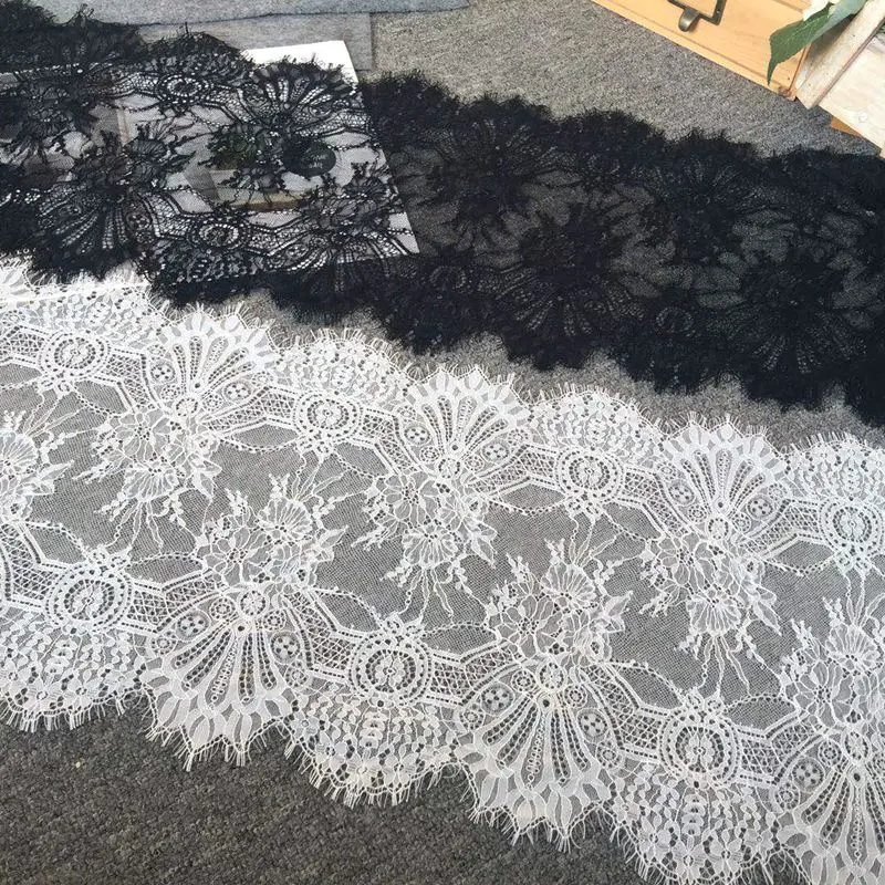 

3 M / Bag Eyelash Embroidery Lace Cloth DIY Sexy Lingerie Skirt Clothing Decoration Accessories