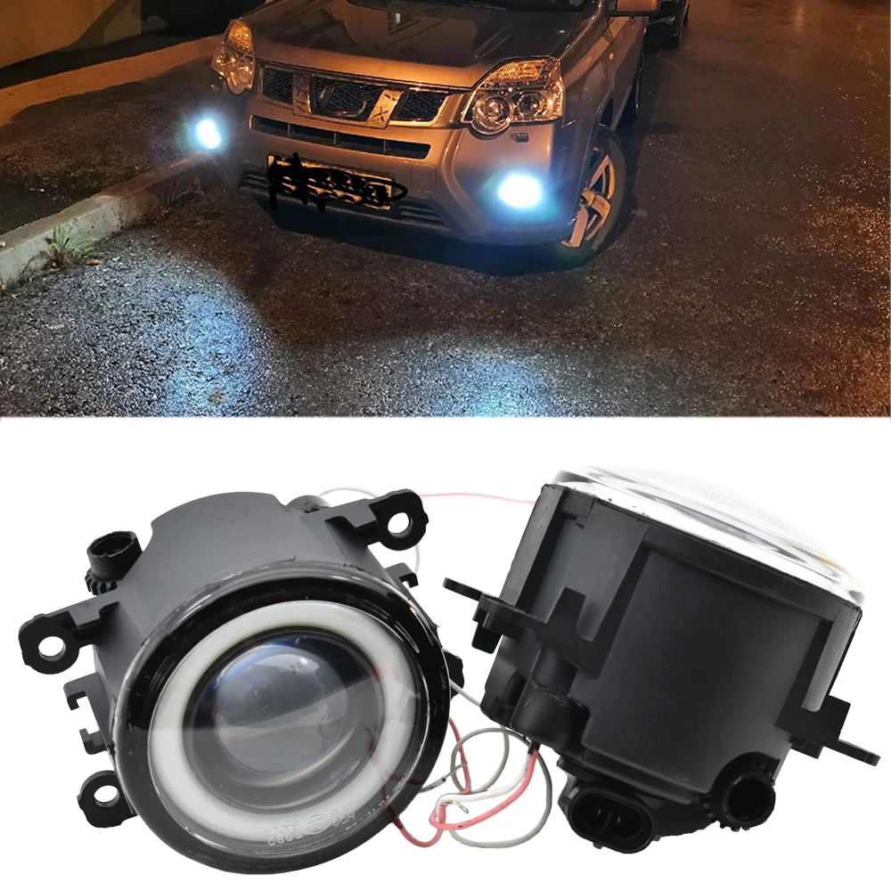 2 X Car Fog Light Assembly LED Daytime Running Lamp DRL 12V For Citroen C-Zero Peugeot iOn Mitsuoka Like 2009-2018 images - 6