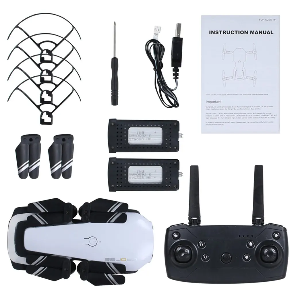 

hot H2 RC Foldable Drone Headless Mode Drone Four-axis Airplane Mini Drone with 30W Camera APP Control Gesture Photo Drone