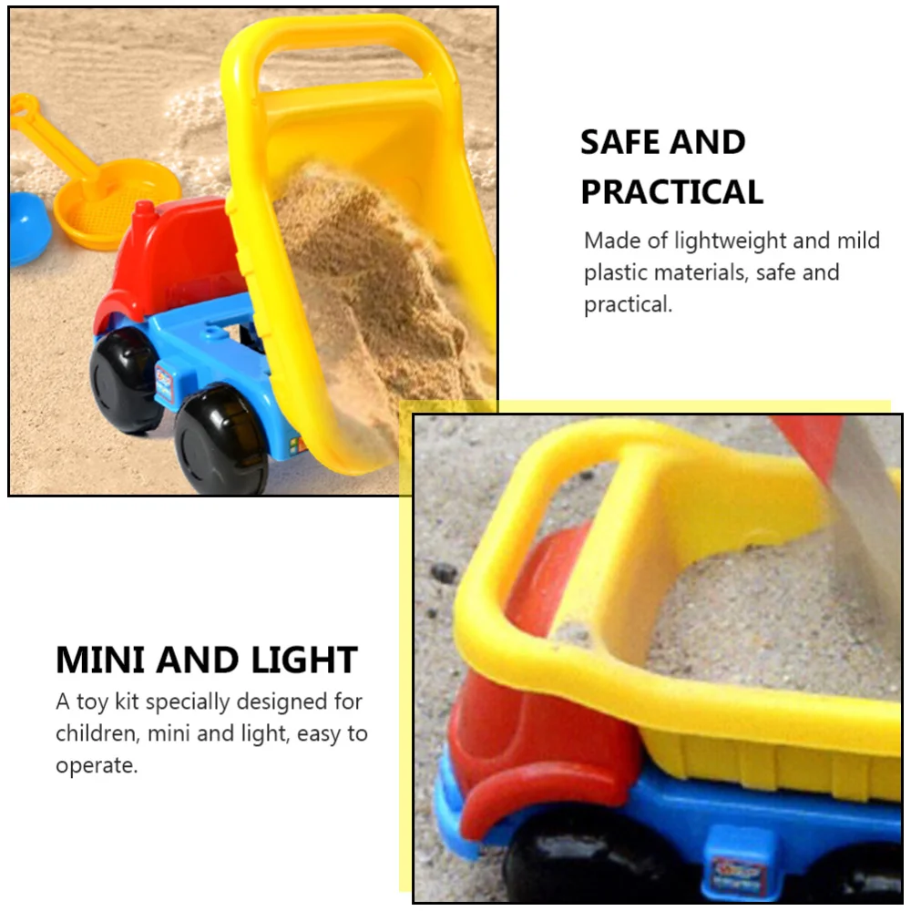 

1 Set/17pcs Kids Beach Tool Kit Outdoor Indoor Sanding Funny Digging