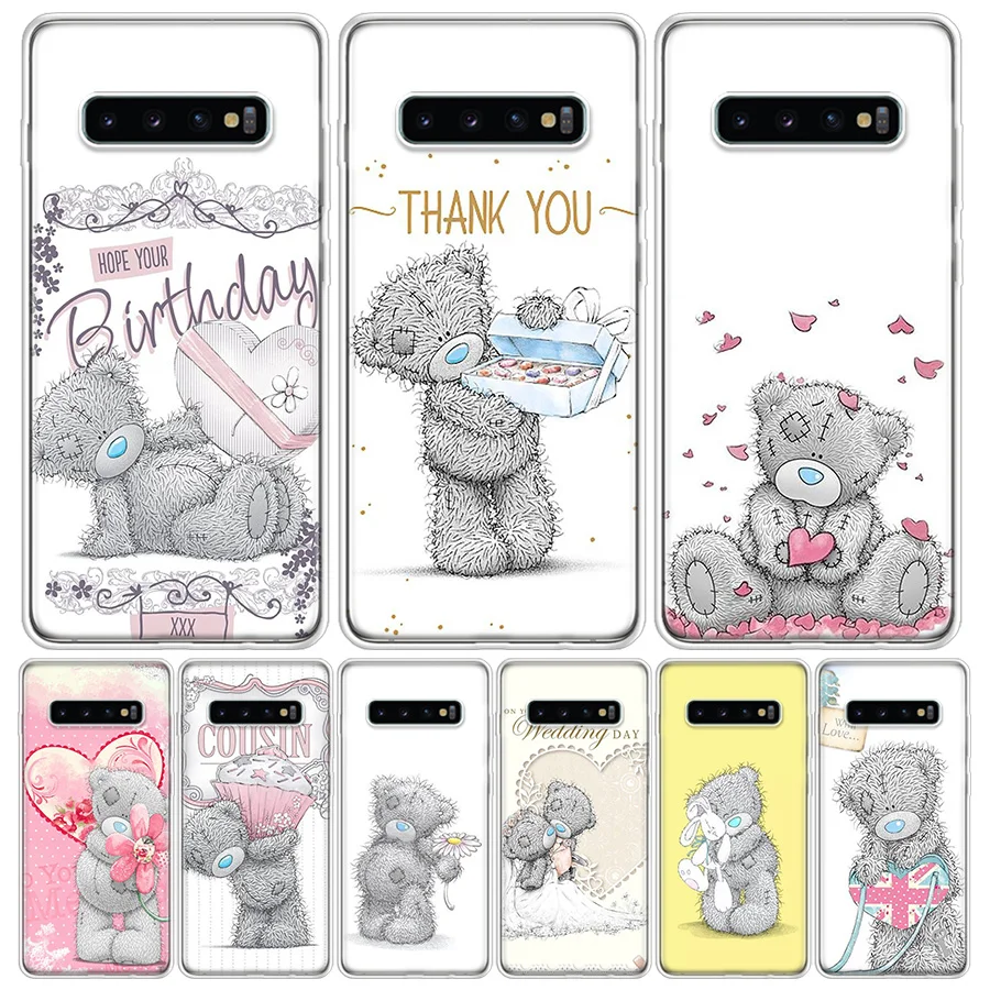 Чехол для телефона Teddy Me To You Bear Samsung Galaxy S10 S20 Ultra Lite Note 10 9 8 S9 S8 J4 J6 J8 Plus + Pro S7 Coque Capa |