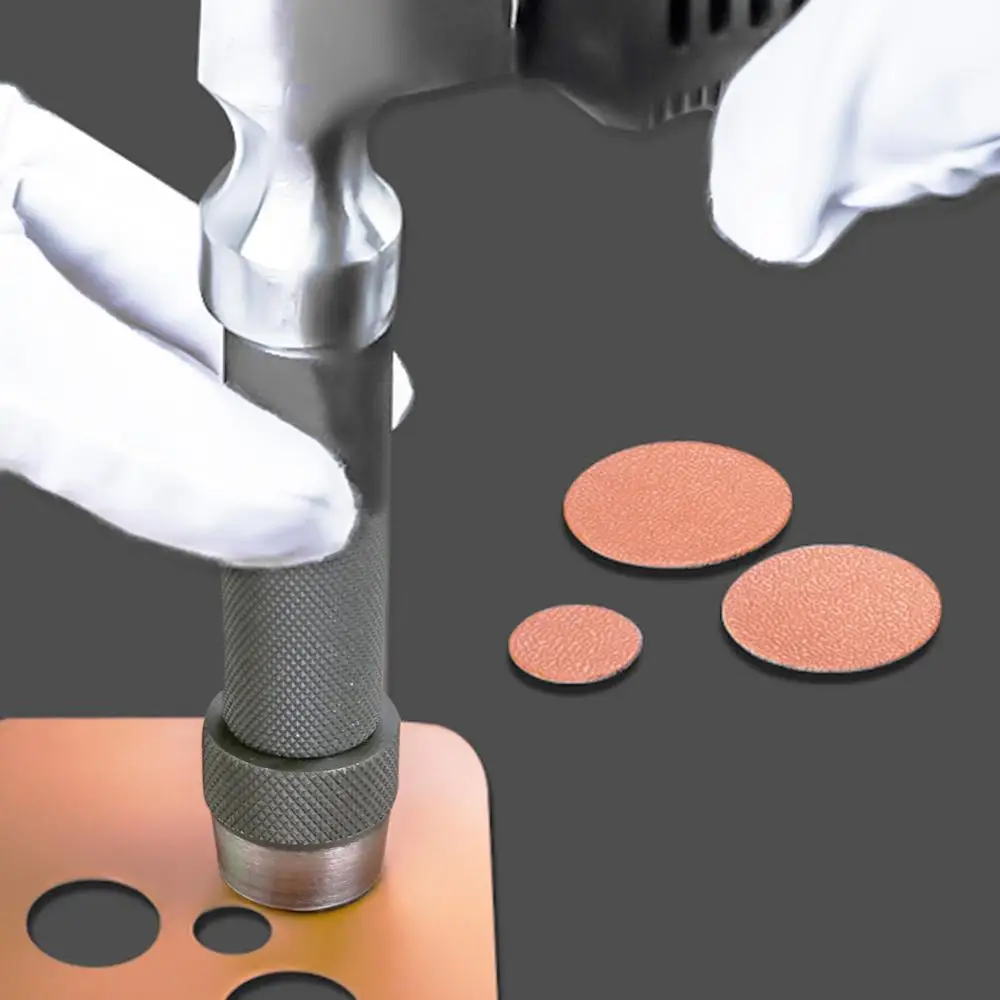 Набор инструментов для кожи 10 шт. набор пробивки прокладок Пробивка кожаной