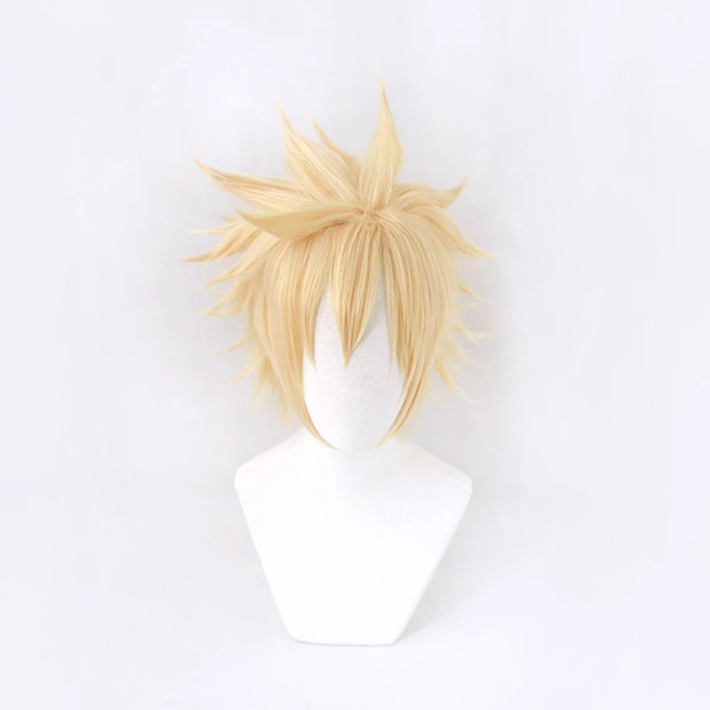 Final Fantasy Vii 7 Клауд страйф светлый парик для косплея высокого Температура волокна