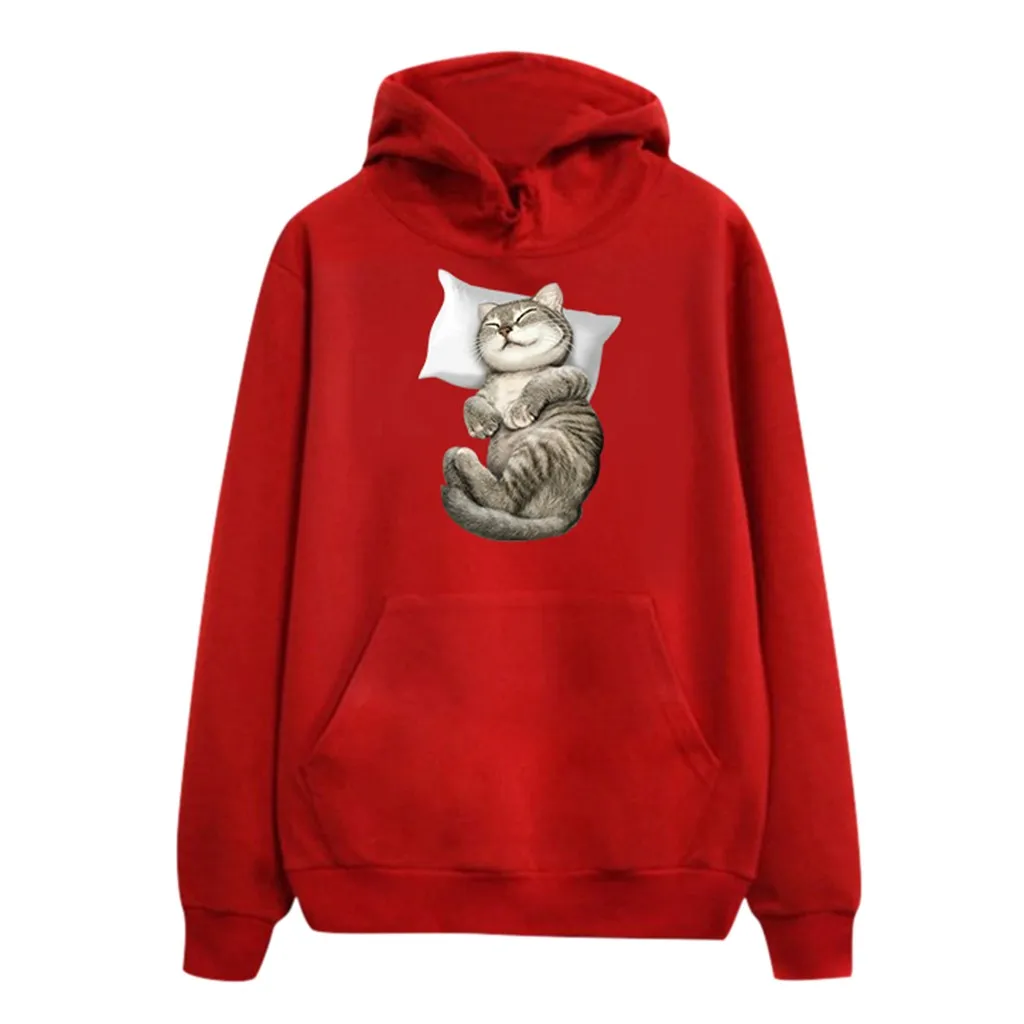 Горячая Распродажа Женская толстовка Харадзюку мультфильм толстовки с