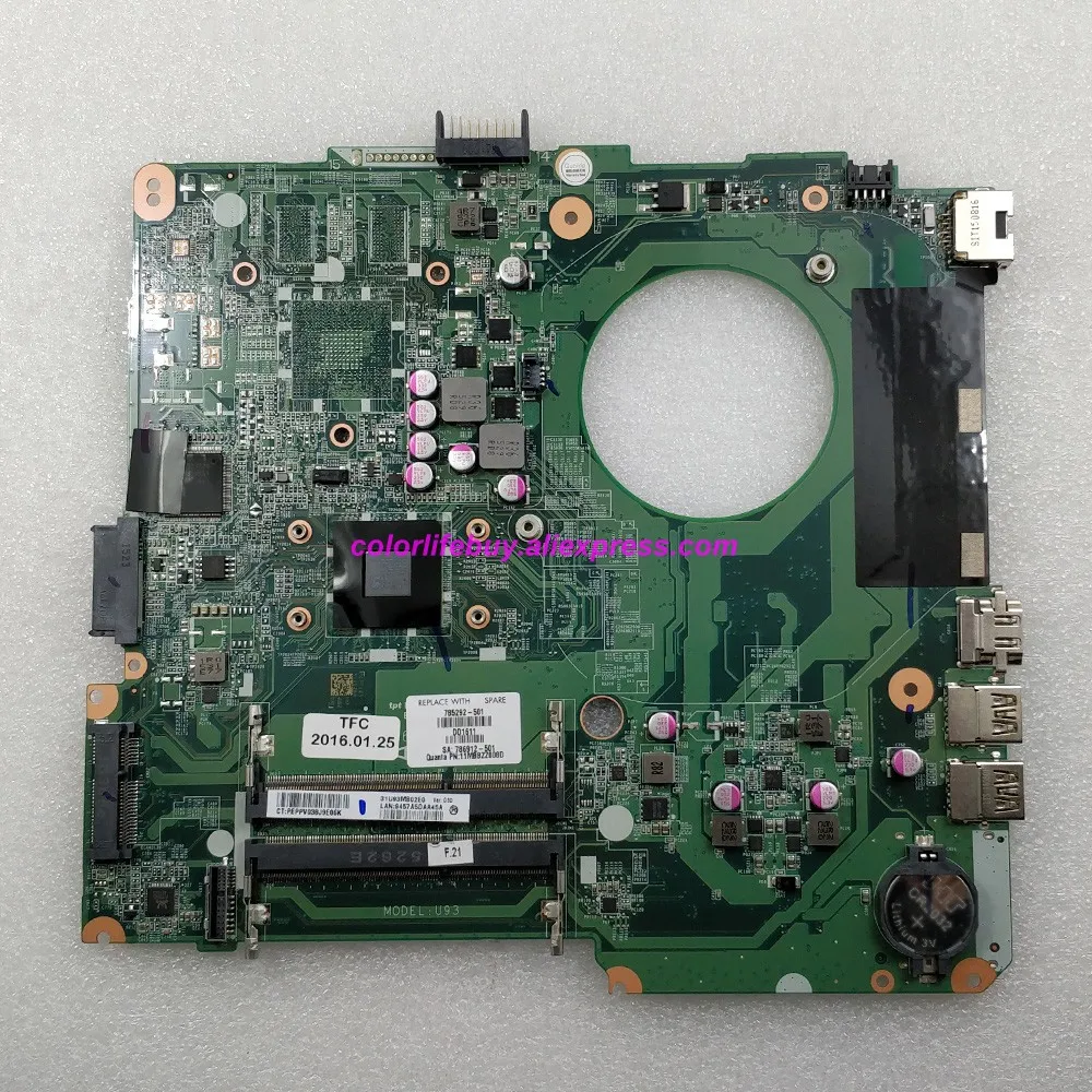 Genuine 785292-501 UMA E1-2100 CPU DA0U93MB6D2 Laptop Motherboard for HP 14-w001la 14-w002la 14-w004la 14-w106la NoteBook PC