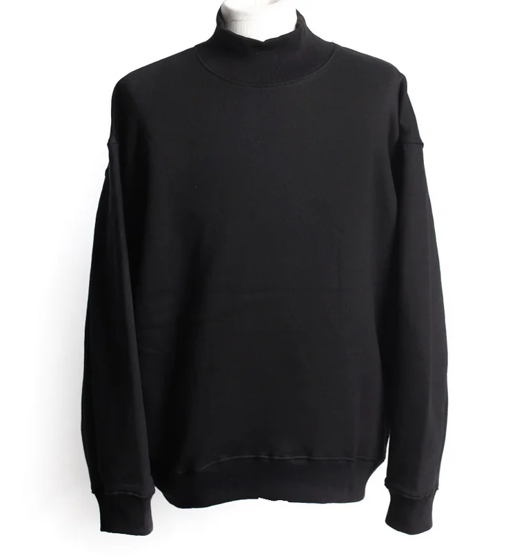 

Fried Street half high collar men's , no hat, loose and versatile autumn