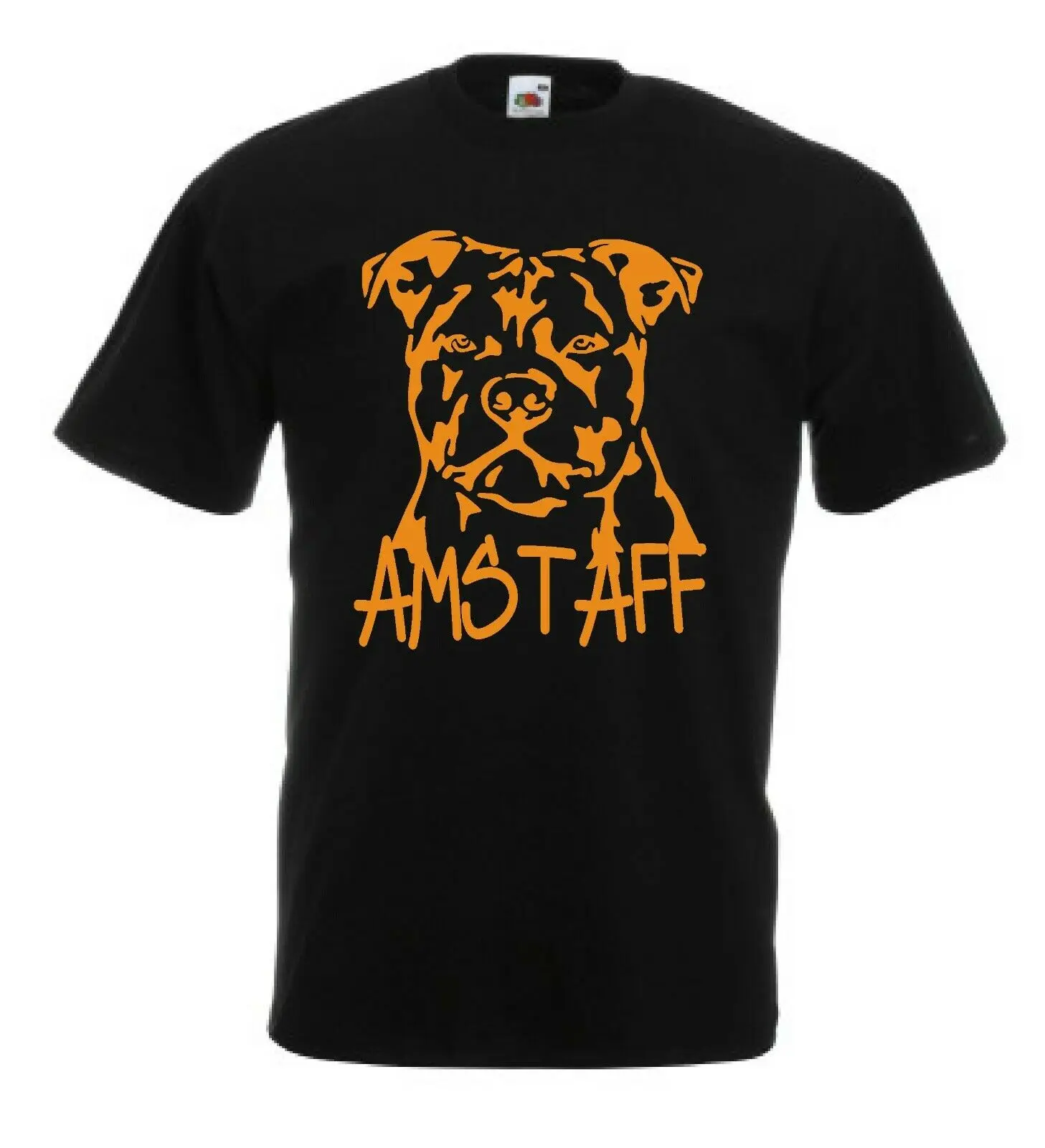 Футболка Amstaff с изображением собаки терьера из американского Стаффорда для