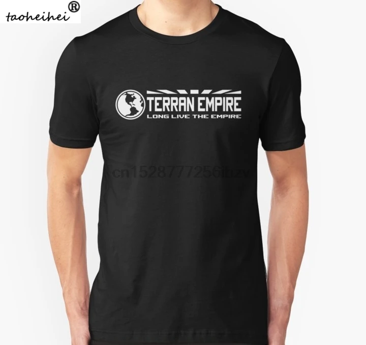 Мужская футболка с коротким рукавом Terran Empire унисекс для женщин и мужчин футболки
