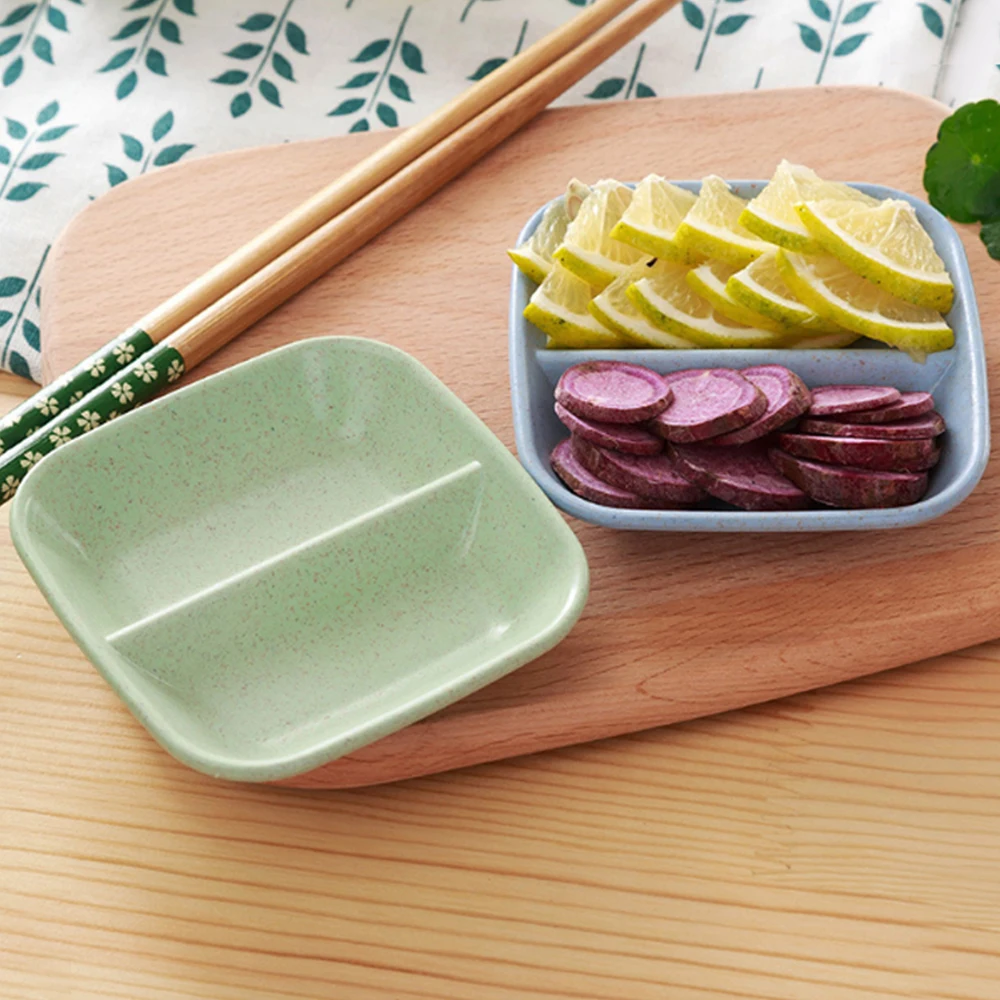 Японская посуда Пшеничная солома блюдо для приправ детская чаша тарелка соевого