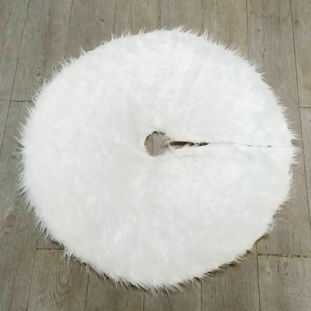 Белая основа для юбки рождественской елки 78/120 см Рождественский напольный