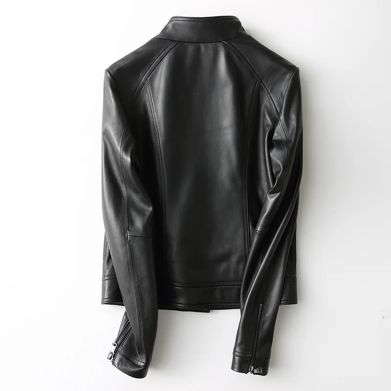 Модные натуральным кроличьим мехом Куртка женская одежда 2020 уличная мото