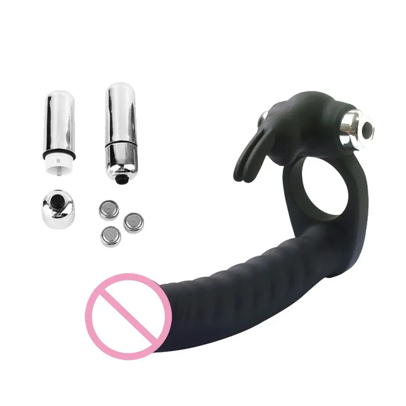 Couples Sex Toys Anal Bead Strapon Dildo Vagina G-Spot Vibrator Plug Prostate Massage Cock Vibrating Ring Intimate Goods |