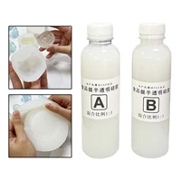 250ml mold making kit liquid silicone rubber for diy epoxy resin casting moldssilicone mold food gradesoap candle making