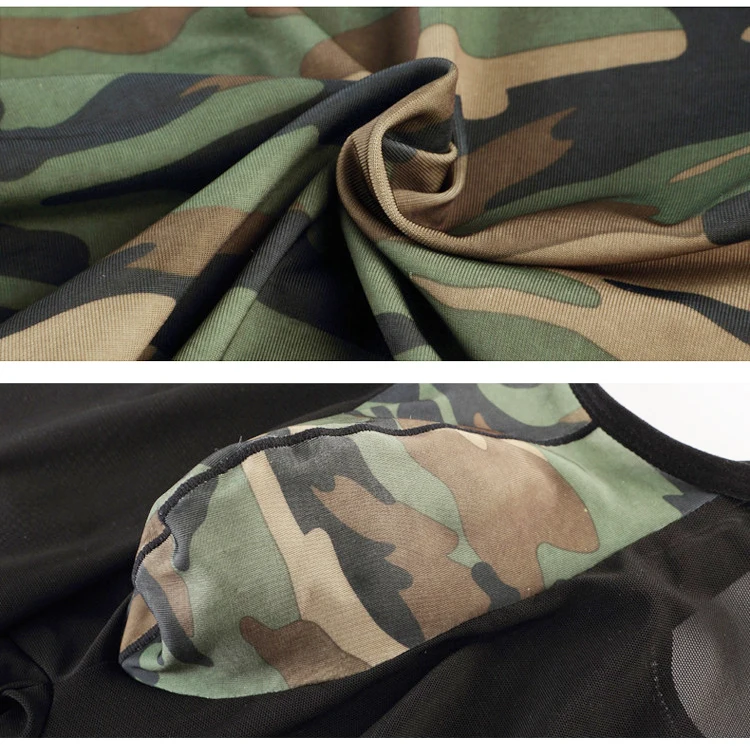 Формирующие тело брюки модные мягкие удобные камуфляжные мужские трусы