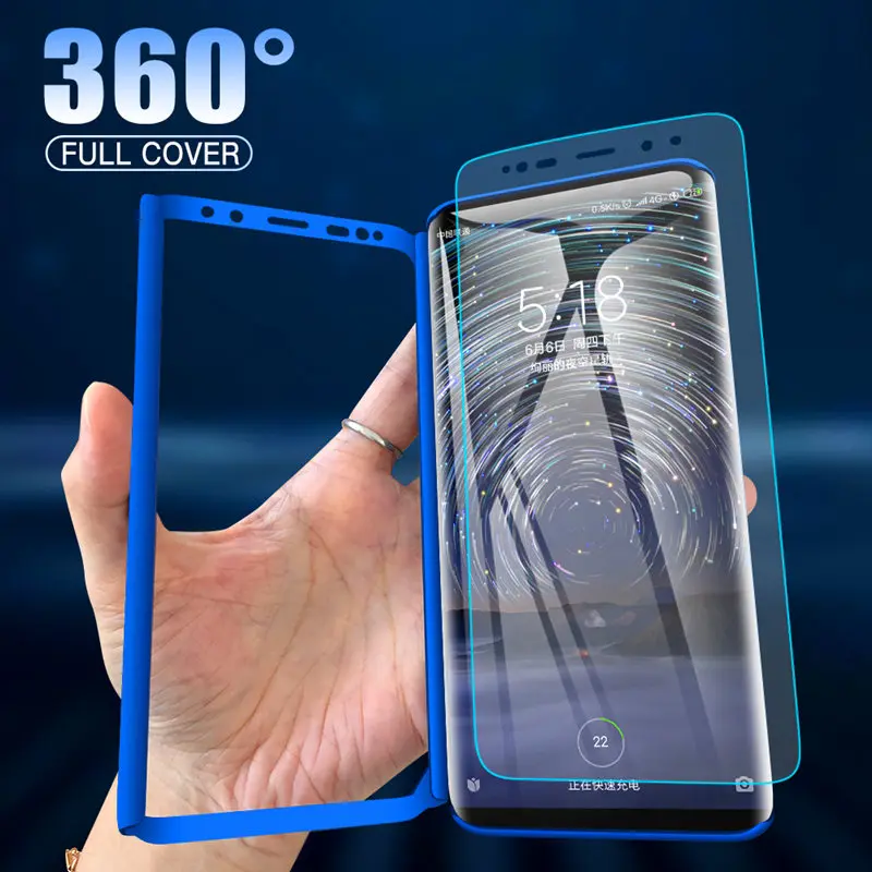 360 Полный чехол для телефона Meizu Pro 7 M3 M5 M6 Note M6S M2E тонкий матовый ПК Жесткий Чехол
