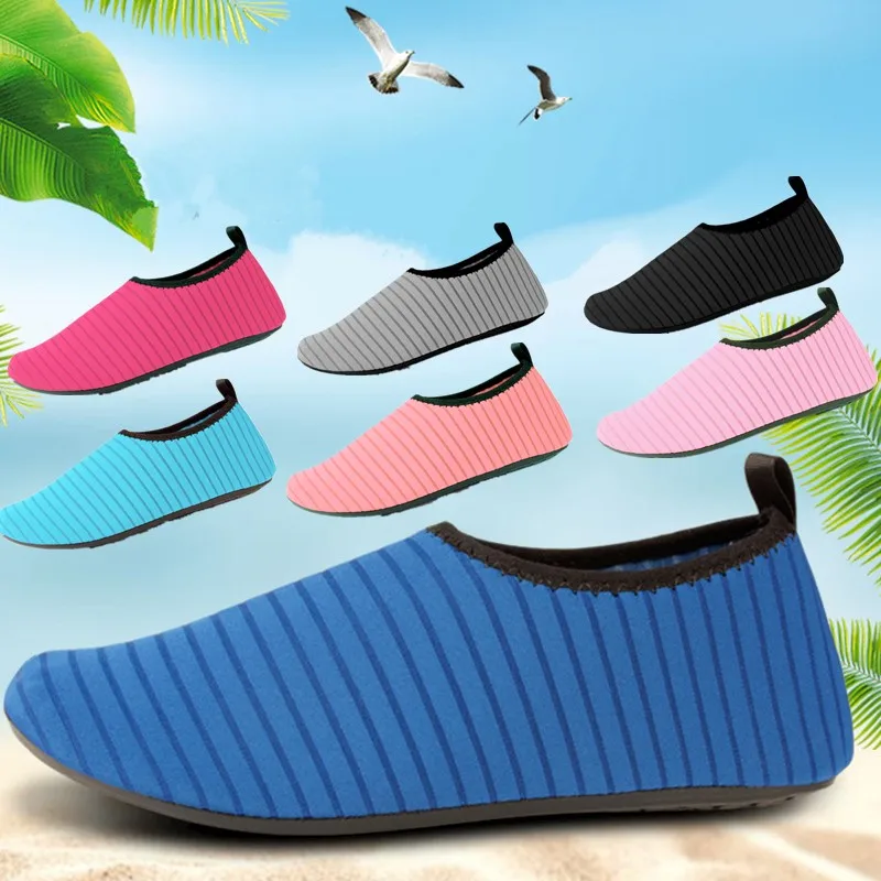 

Unisex Water Shoes Swimming Diving Socks Summer Aqua Beach Sandal Flat Shoe Seaside Non-Slip Sneaker Socks Slipper for Men Women