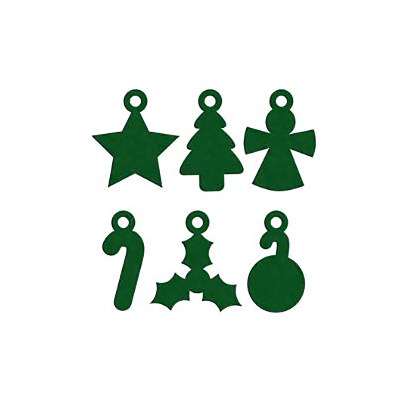 Christmas Pendant Gadgets Craft Metal Cutting Frame Templates Scrapbooking Embossing Paper Cards Photo Album Stencils Dies | Дом и сад