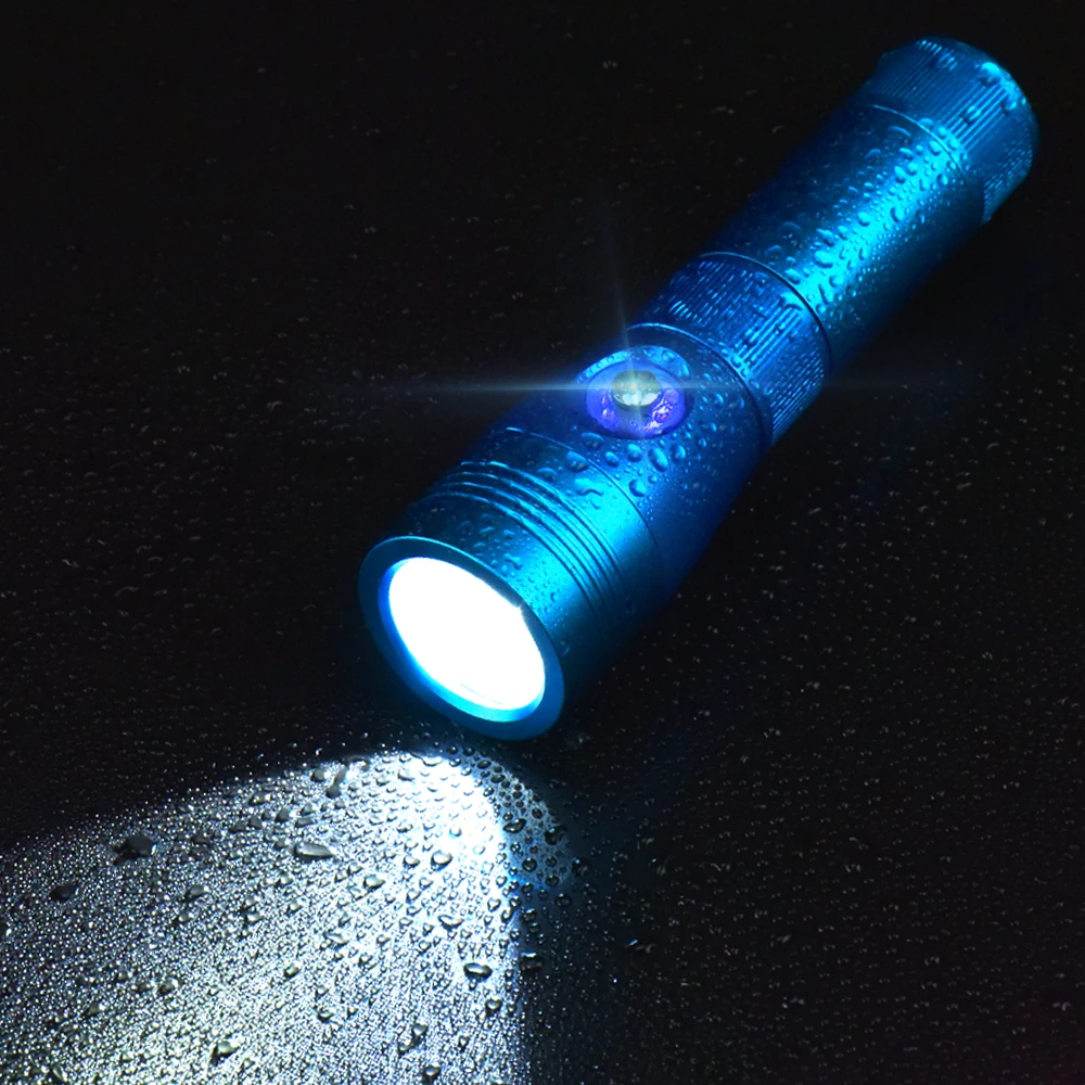 Prezzo Torcia A Led Professionale Potente Torcia Subacquea A LED Torce Subacquee Impermeabili Lanterna Portatile Torcia Per Lampada Da Immersione
