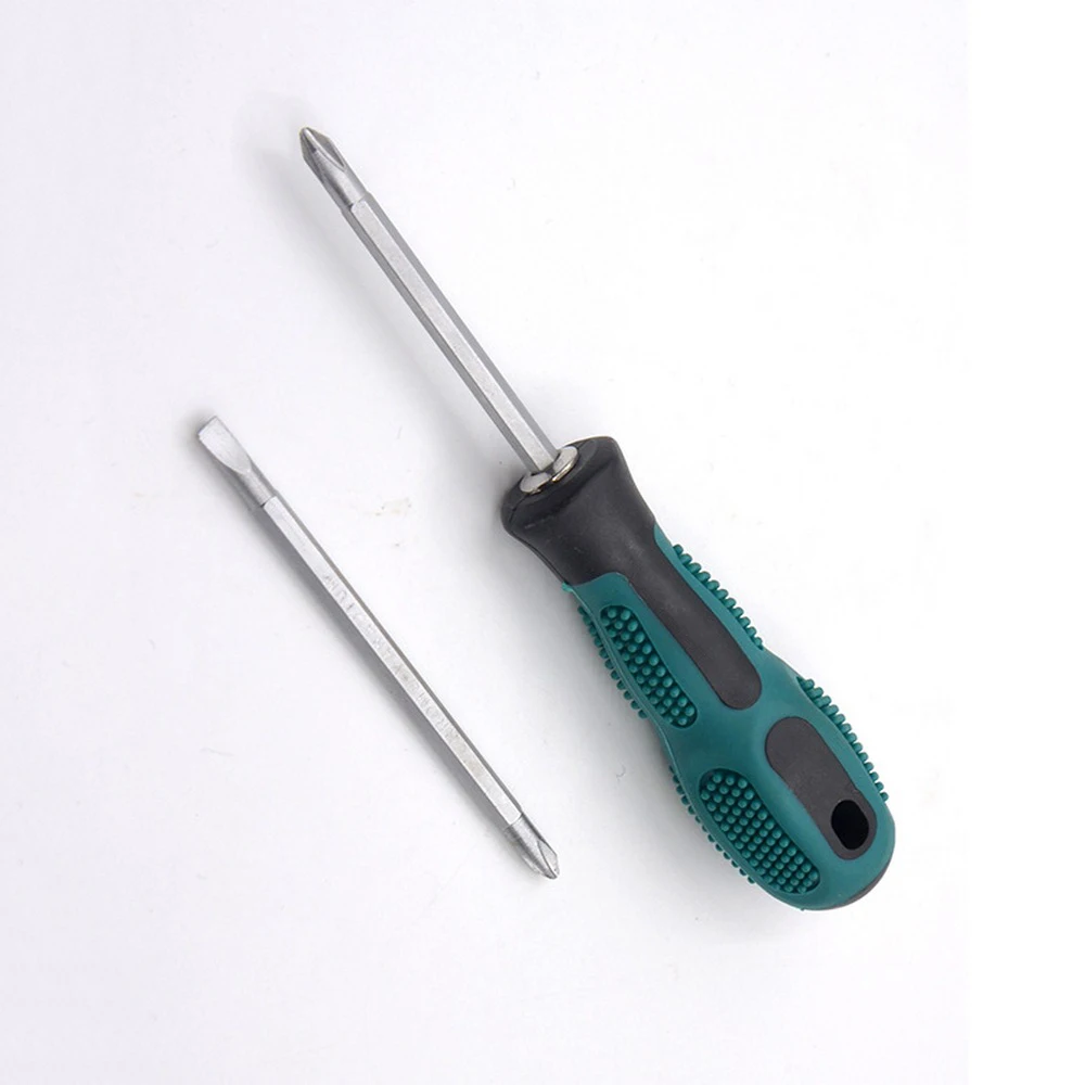 

Screwdriver One-word Cross Chrome Vanadium Steel Dual Purpose Screwdriver Strong Magnetic Screwdriver Magnetic Bit Manual Tool
