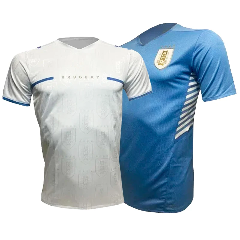 Новинка 2021 Уругвай 2022 Домашняя футболка персональная Луис Суарес Родриго