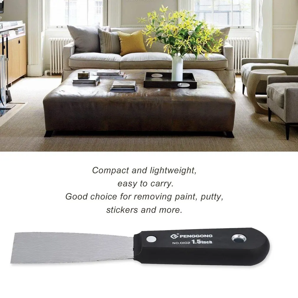 Портативный многофункциональный нож для шпатлевки из нержавеющей стали гибкий