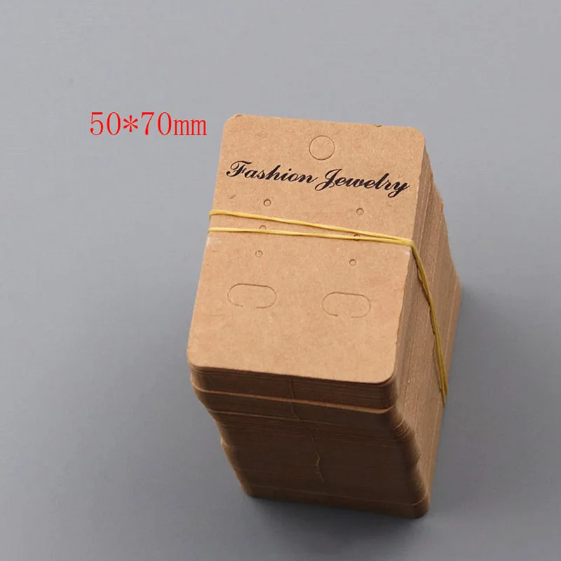 20 шт./лот серьги и ожерелья картонные витрины для упаковки сережек подвесная