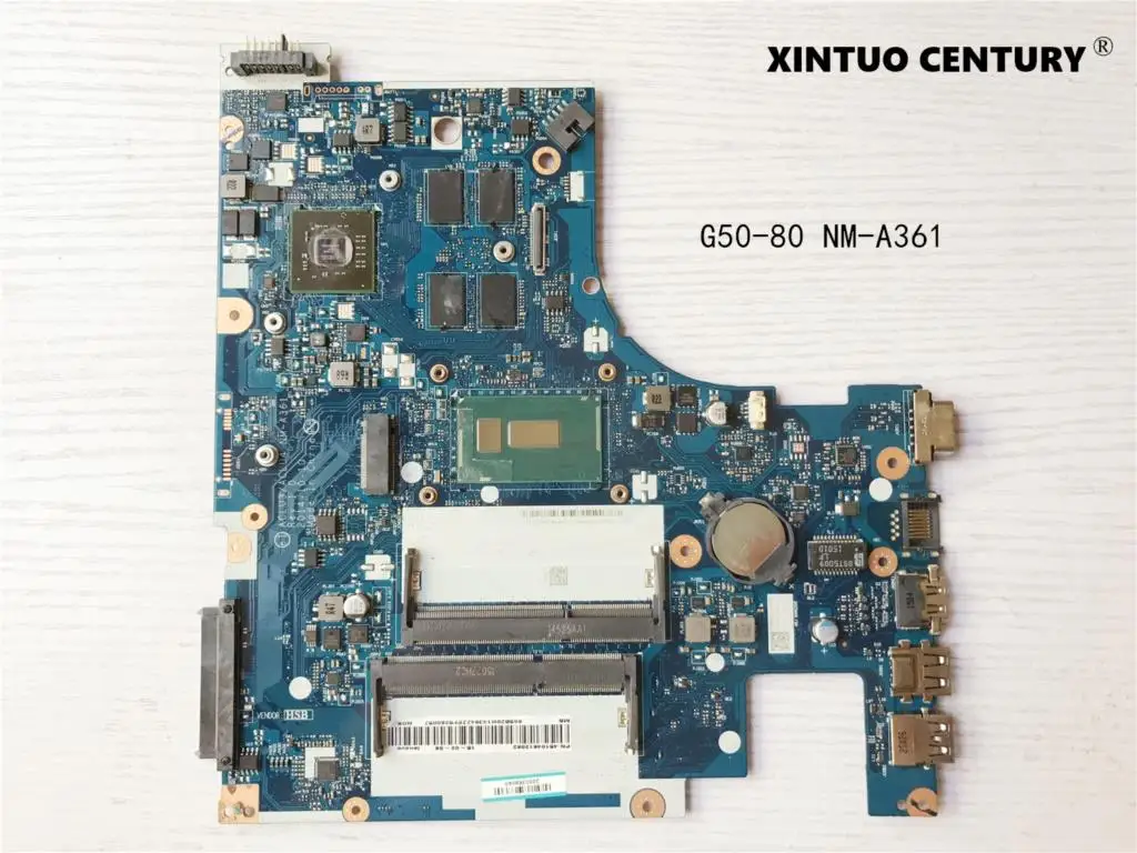 

FOR Lenovo G50 G50-80 Laptop motherboard ACLU3/ACLU4 NM-A361 5B20H14467 5B20H14391 mainboard With i7-5500U R5 M330 2GB Tested OK