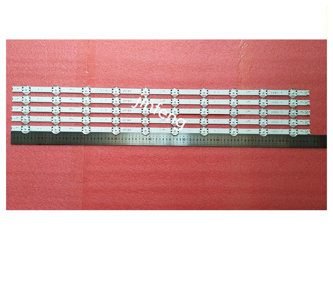 

Новинка 20 шт./лот 10LED светодиодная подсветка для LG TV 43UJ670V 43LV340C-UB E74739 43 V17 ART3 2867 43uj6525 43uj6565 lc430dgj