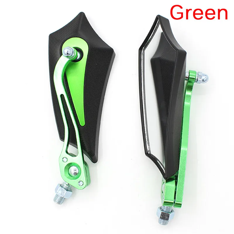 Зеркало заднего вида мотоциклетное универсальное 8/10 мм 1 пара|Боковые зеркала и