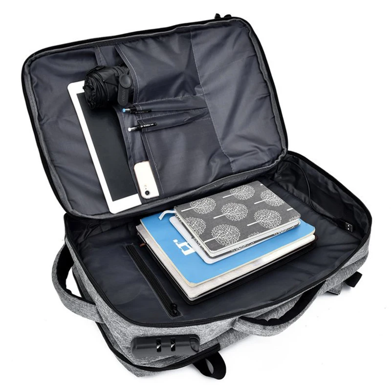 Рюкзак с защитой от кражи для мужчин и женщин Вместительная дорожная