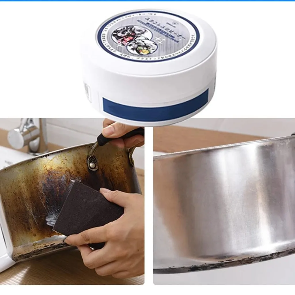 Stainless Steel Cleaning Paste Kitchenware Stain Derusting Tile Antifouling Antistatic Multifunctional Cleaner | Дом и сад