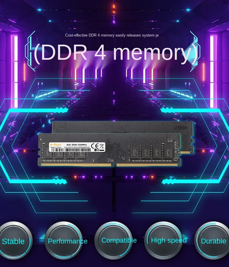 

DDR4 memory module 8g desktop computer with 4th generation 16g memory module 3200