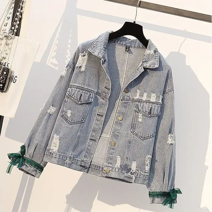 

2021 Autumn Women Embroidery Denim Jacket + Sling Dress Set Fashion Sleeveless Vestidos and Jean Coat Women 2 Piece Outfits Q653