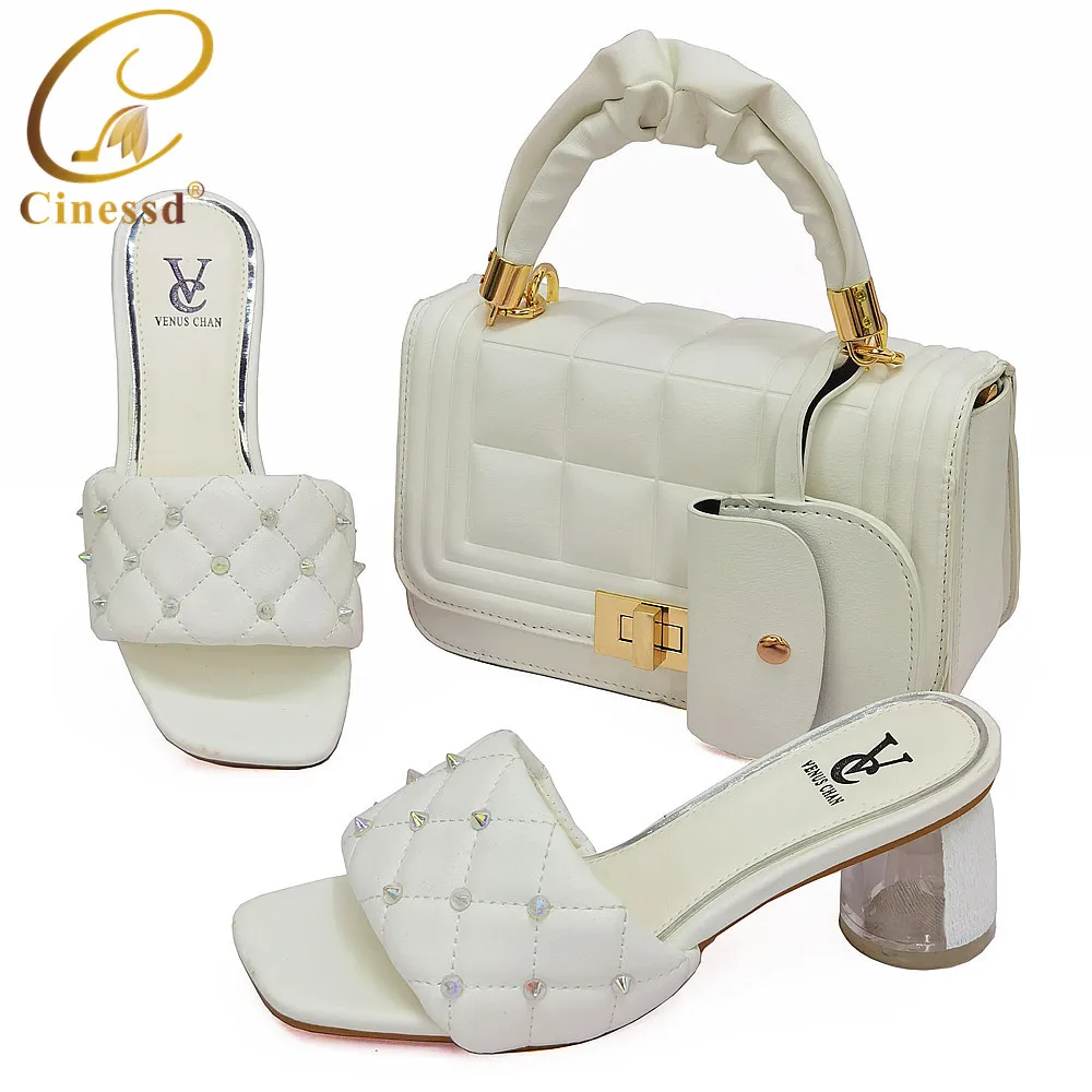 

Latest Design Shoes and Bag for Party Wedding Plus Size Women Shoes 43 Ladies Shoes and Sandals Luxury Shoes Women Designers