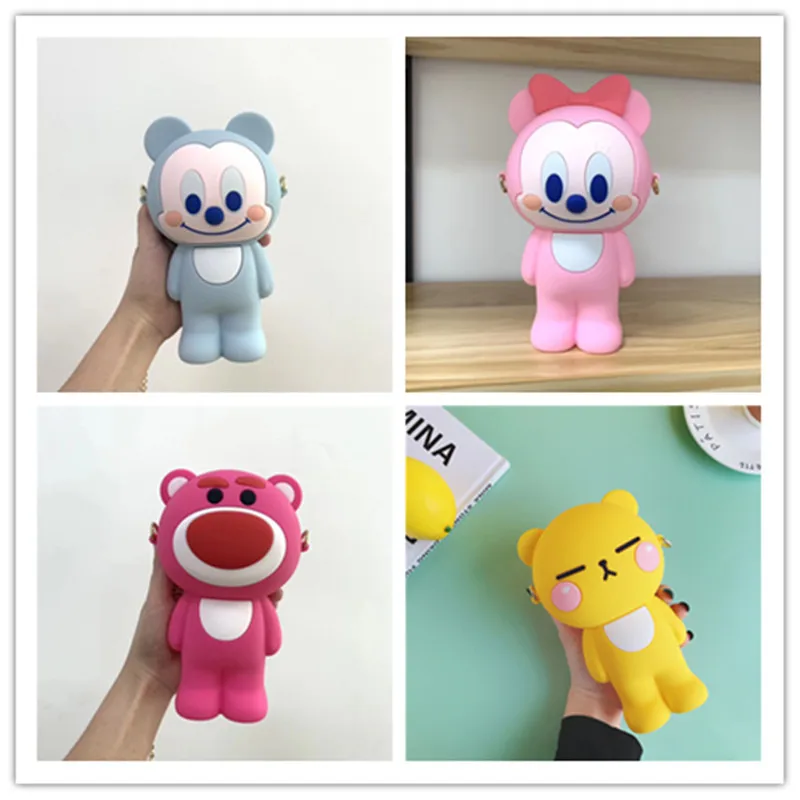 Силиконовые Большие Kawaii пеналы для карандашей многофункциональная косметичка канцелярские ручки сумки для хранения пенал школьные принадлежности для студентов