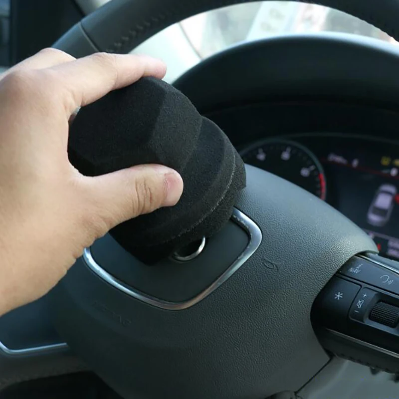 

Car Tire Waxing Sponge Car Tire Cleaning Sponge Brush Tire Polishing Car Beauty Brush Car Cleaning Accessories