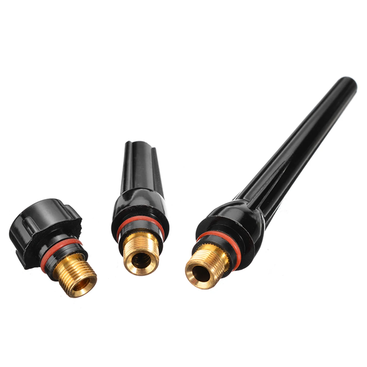 3pcs TIG Welding Machine Accessories Torch Long Mid Short Tig Back Caps 57Y02 57Y03 57Y04 For WP-17/18/26 Series | Инструменты