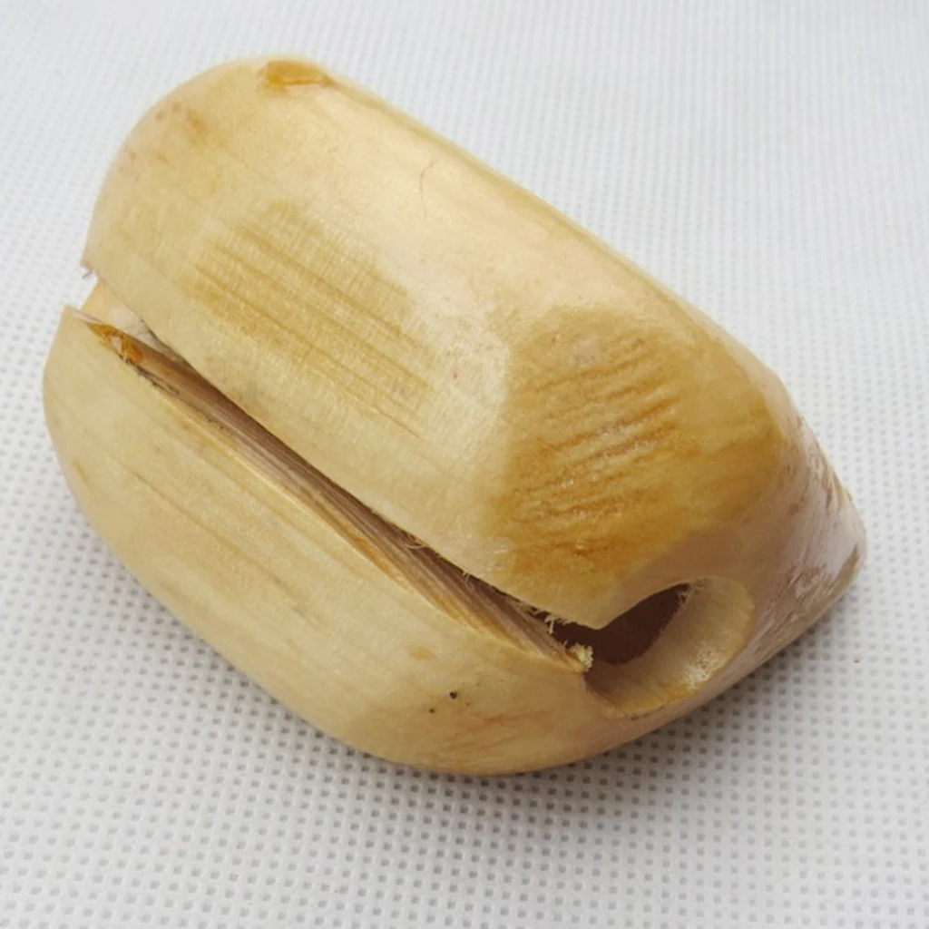 

Kids Children Music Rhythm Developing Toy Wood Fish Hand Percussion Gift, A