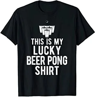 

This Is My Lucky Beer Pong Costume - Lucky Charm T-Shirt