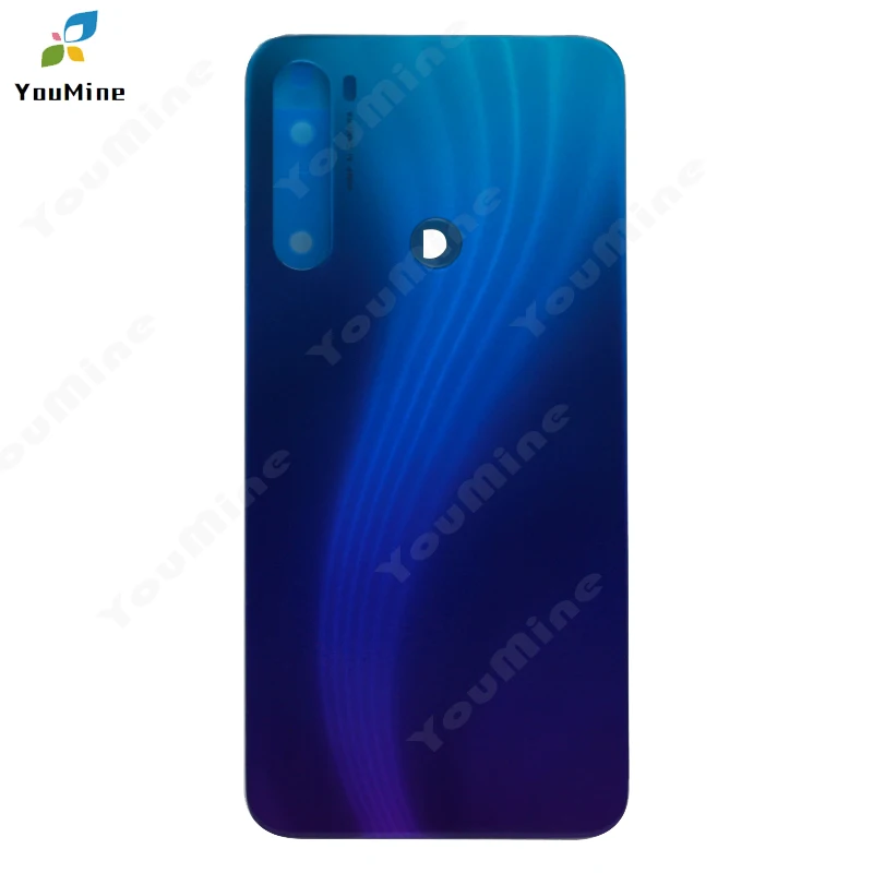 Для Xiaomi Redmi note8 Задняя крышка батареи стекло Корпус Дверь задний Чехол Замена+ объектив камеры для Redmi note 8 pro задний корпус