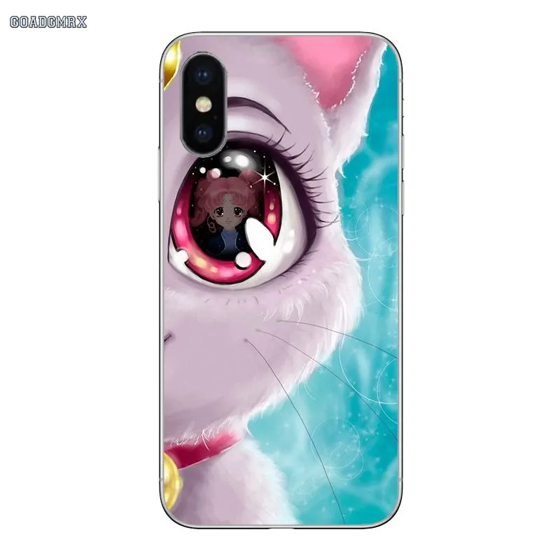 Для huawei P Smart 2019 G7 G8 P7 P8 P10 Plus P20 P30 Pro P9 Lite Mini 2017 Sailor Moon Lune Cat мультяшный силиконовый