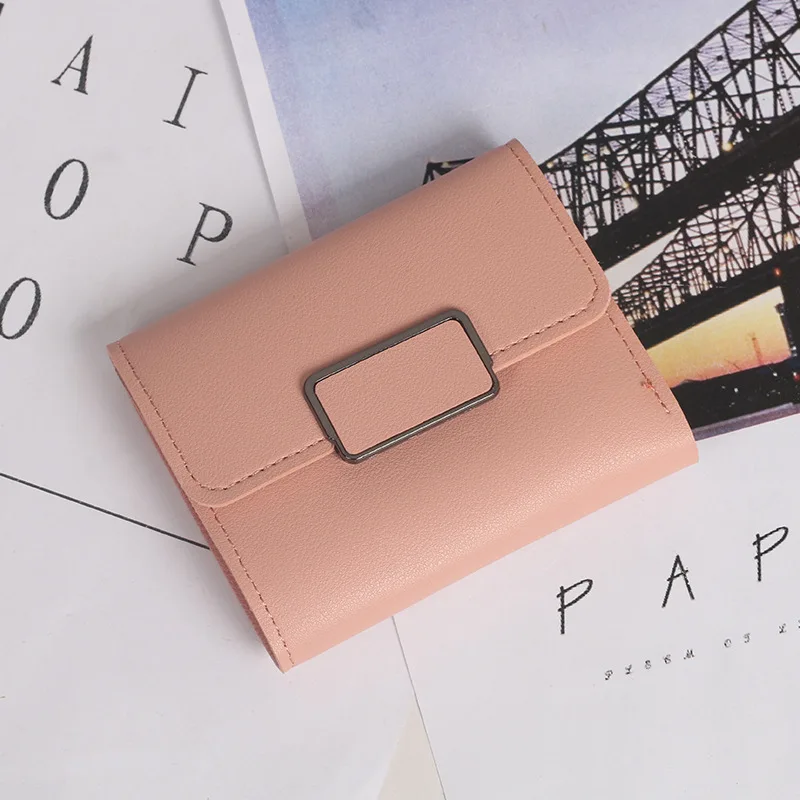 

Women Wallets Small Fashion Brand Leather Purse Women Ladies Card Bag For Women 2019 Clutch Women Female Purse Money Clip Wallet