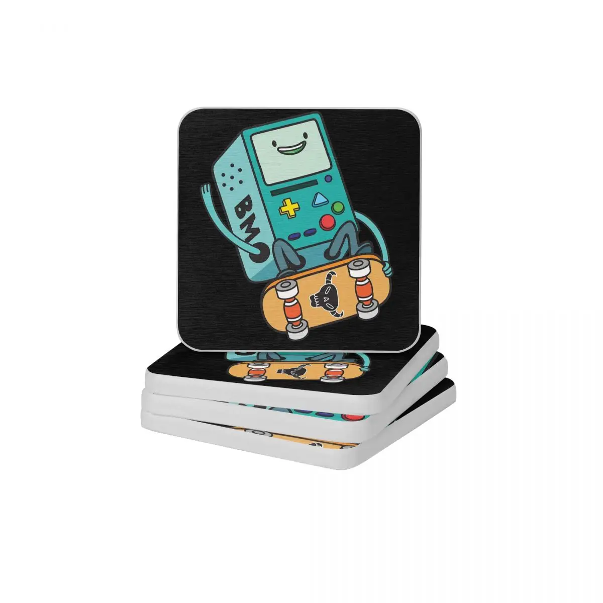 

BMO Diatomite Square Round Shape Coaster Multifunction Cup Bonsai Mat Soap Toothbrush Pad 10x10cm