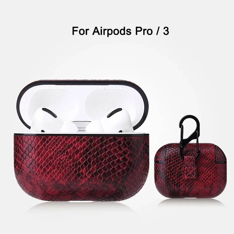 Отличный кожаный чехол для Airpods Pro 3 2 1 противоударный чехол для Air pods 3 Pro защитный чехол для Apple Airpods Pro correa