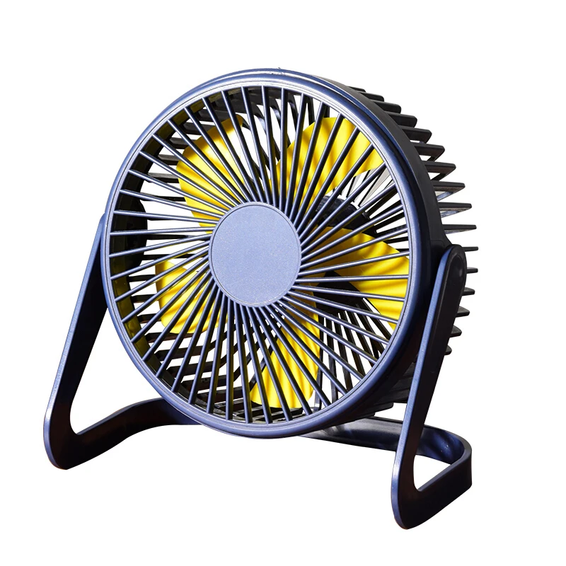 Настольный USB вентилятор для охлаждения портативный мини кулер с вращением и