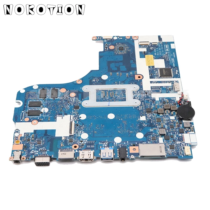 NOKOTION ноутбук материнская плата для Lenovo 510-15IKB 5B20M31226 CG413 CG513 CZ513 NM-A981 SR2ZU I5-7200U DDR4 HD 620