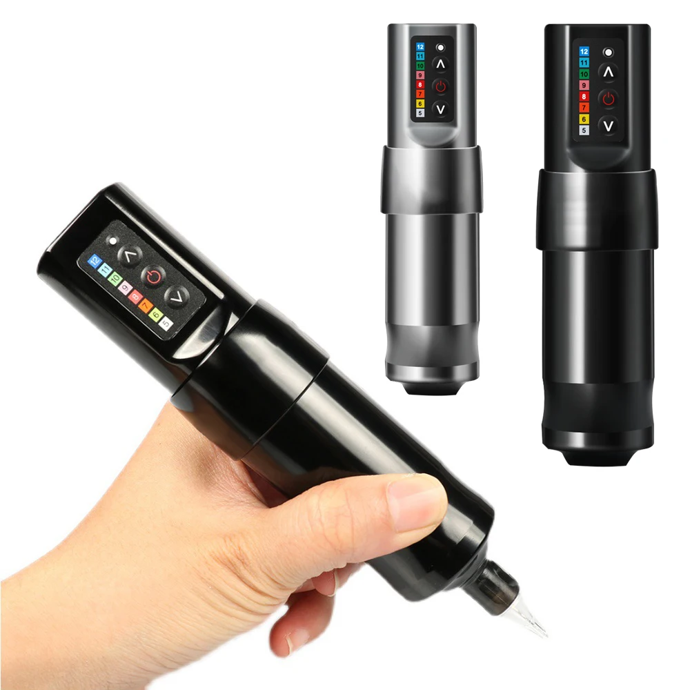 

Профессиональная тату-машинка, 1200 мАч, 8 режимов