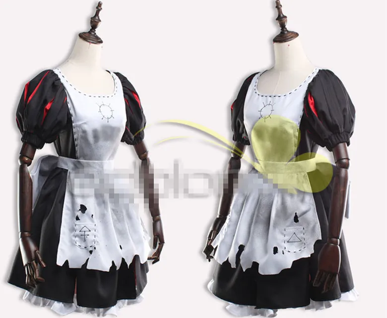 Алиса: безумие возвращается Косплей рок Алиса желтый костюм косплей платье