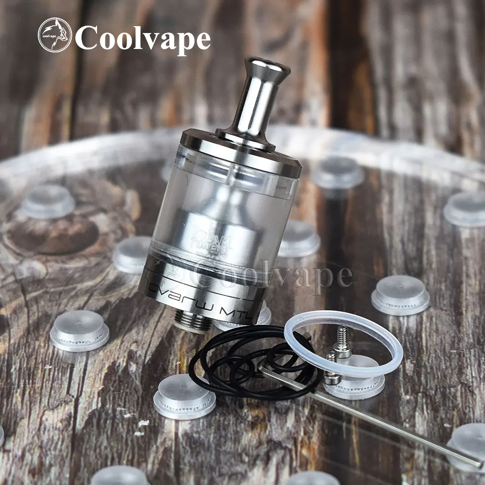 Coolvape SteamTuners Dvarw FL MTL 22 мм rta Top Fill Nano Kit с дрип-типом Taifun gtr вместимостью 2 мл материал
